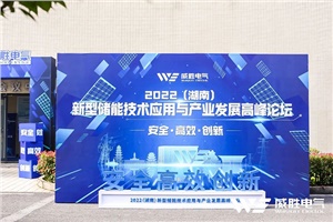 “2022（湖南）新型儲能技術(shù)應用與產(chǎn)業(yè)發(fā)展高峰論壇”圓滿召開